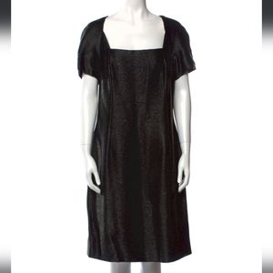 ❄️🖤BILL BLASS Printed Knee-Length Dress Sz 16 XXL